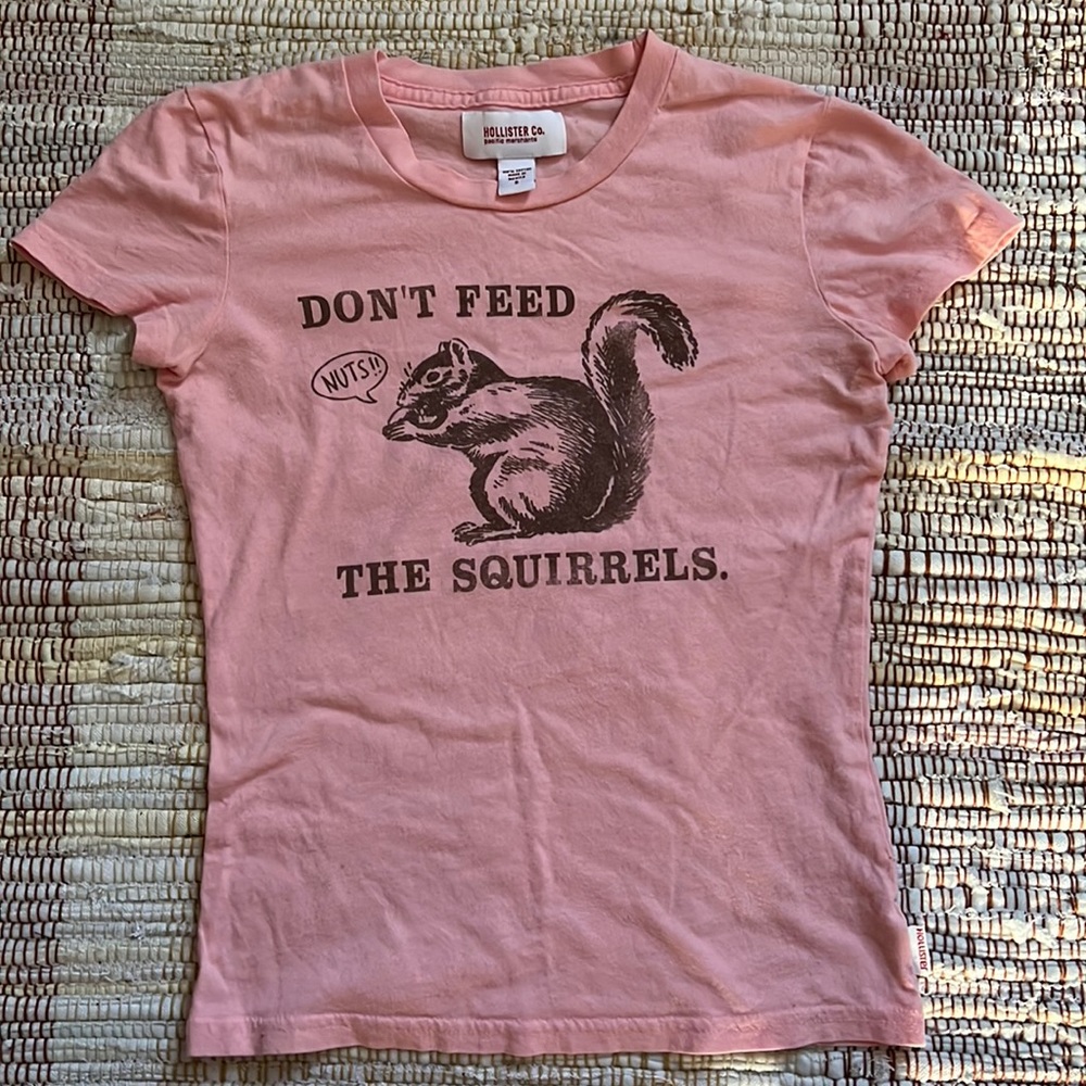 Hollister graphic tee Y2K